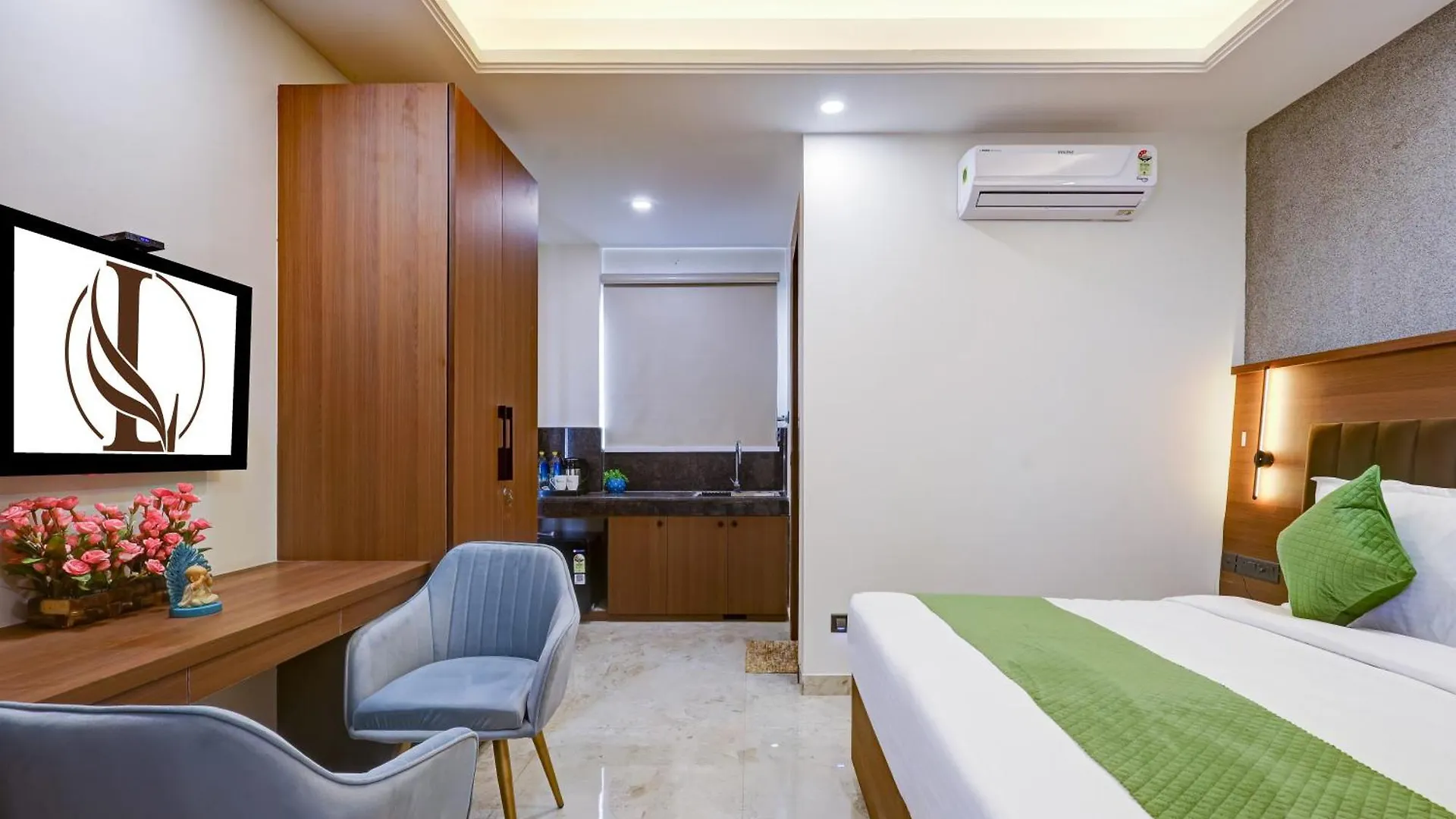 Limewood Stay Premium Studios - Near Sector 29 Гургаон Индия